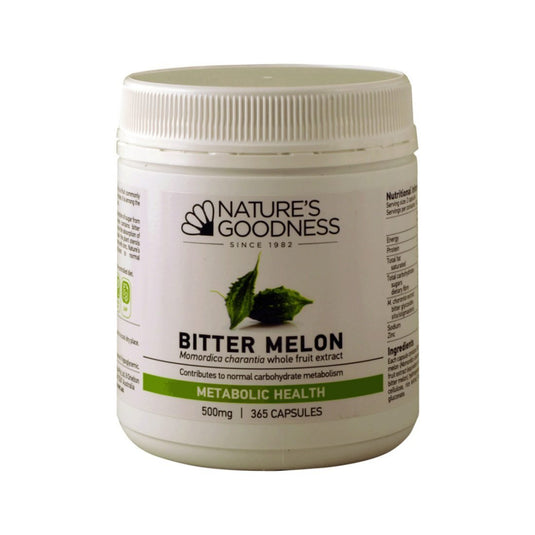 Nature's Goodnesss Bitter Melon Capsules 500mg 365c