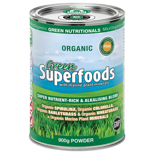 Microrganics Green Nutritionals Green Superfoods Powder 900g