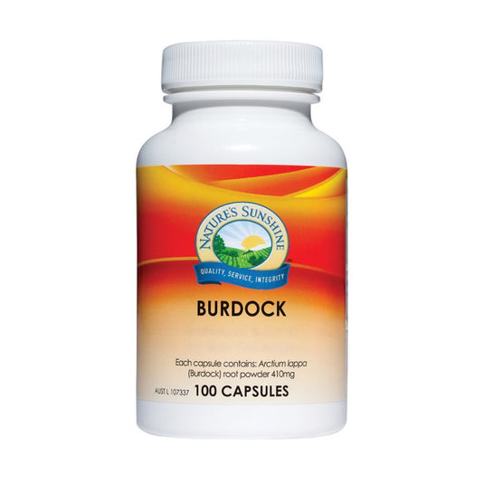 Nature's Sunshine Burdock 410mg 100c