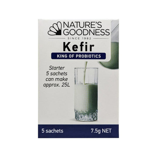 Nature's Goodnesss Kefir Turkish Yoghurt Probiotic Sachet 1.5g x 5 Pack (7.5g net)