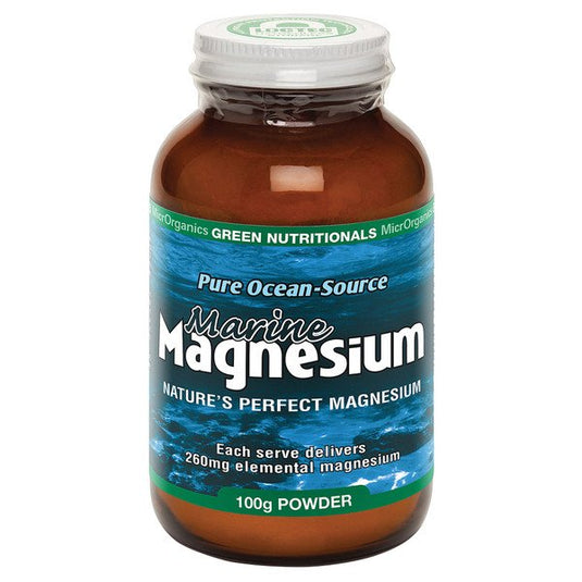 Microrganics Green Nutritionals Marine Magnesium Pwd 100g