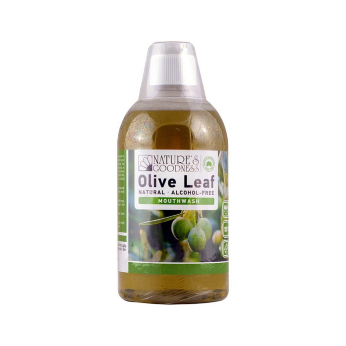 Nature's Goodnesss Olive Leaf Mouthwash (Alcohol-Free) 500ml