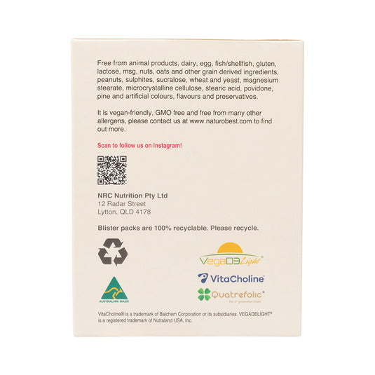 NaturoBest Prenatal Trimester One with Ginger 120c