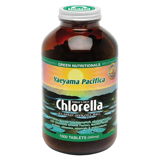 Microrganics Green Nutritionals Yaeyama Pacifica Chlorella 1000t