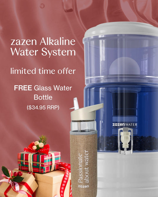 Zazen Alkaline Water Filter System - BPA Free