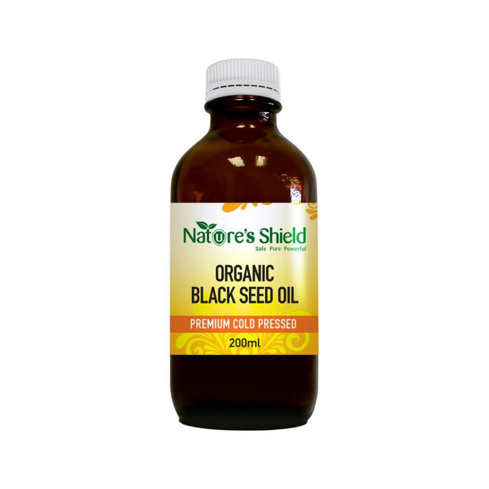 Natures Shield Organic Black Seed Oil 200ml