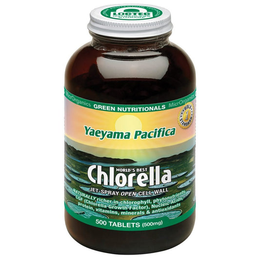 Microrganics Green Nutritionals Yaeyama Pacifica Chlorella 500t