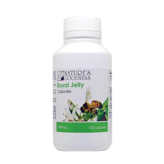 Nature's Goodnesss Royal Jelly Capsules 1000mg 100c