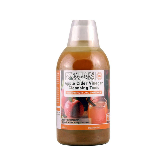 Nature's Goodnesss Apple Cider Vinegar Cleansing Tonic 500ml