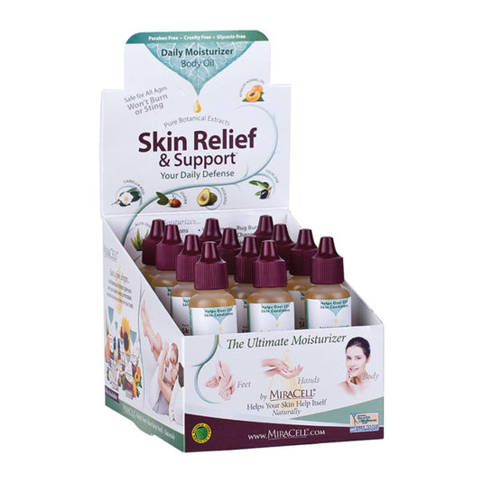 Nature's Sunshine Miracell Skin Relief Support 14.7ml x 12 Pack