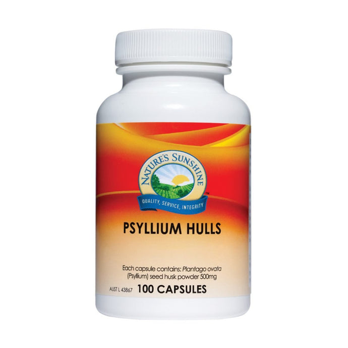 Nature's Sunshine Psyllium Hulls 500mg 100c