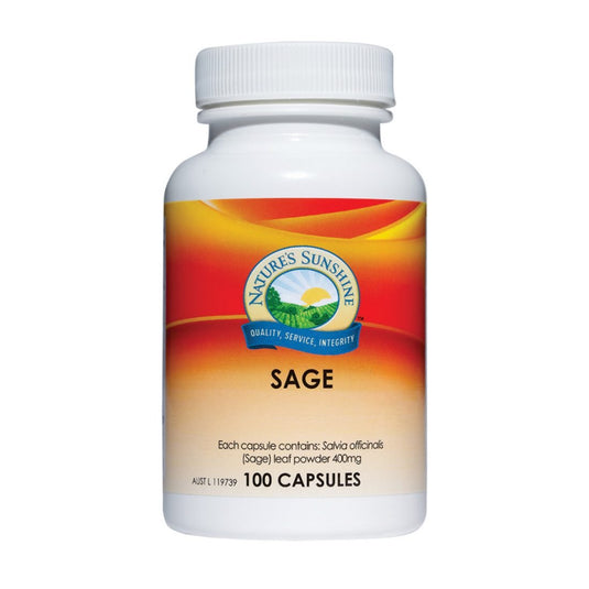 Nature's Sunshine Sage 400mg 100c