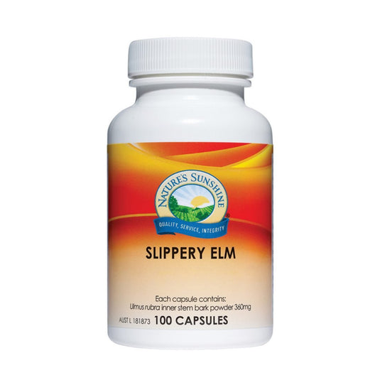 Nature's Sunshine Slippery Elm 360mg 100c