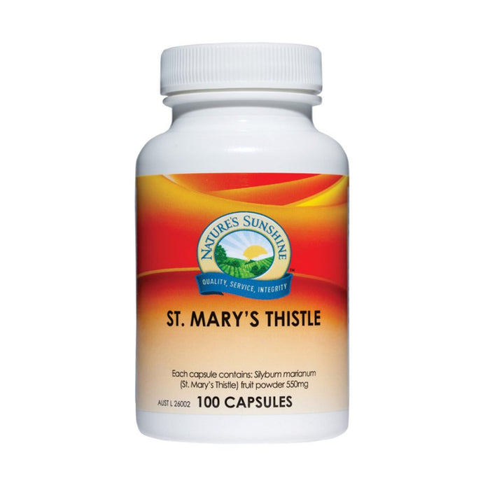 Nature's Sunshine St. Mary's Thistle 550mg 100c