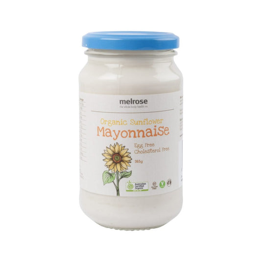 Melrose Organic Sunflower Mayonnaise 365g