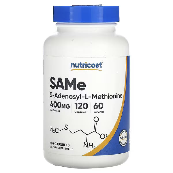 Load image into Gallery viewer, Nutricost, SAMe, 120 Capsules (200 mg per Capsule)
