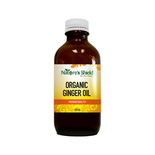 Natures Shield Organic Edible Ginger Oil 10ml