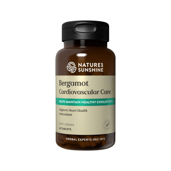 Nature's Sunshine Bergamot  Cardiovascular Care 60t