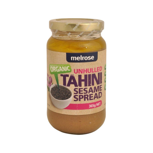 Melrose Organic Tahini Sesame Spread Unhulled 365g