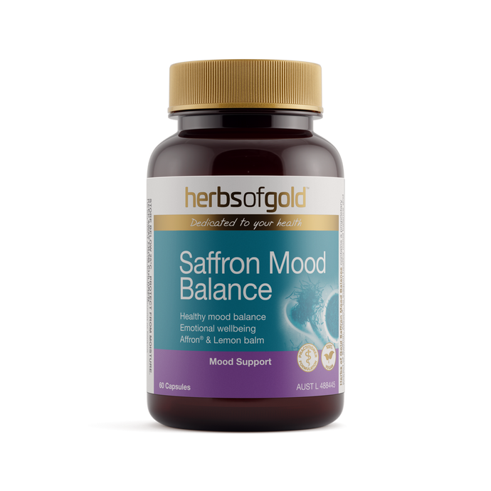Herbs of Gold Saffron Mood Balance 60c