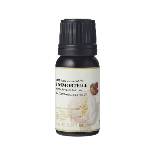 Ausganica 100% Certified Organic Essential Oil Dilution Immortelle 3% in Jojoba 10ml