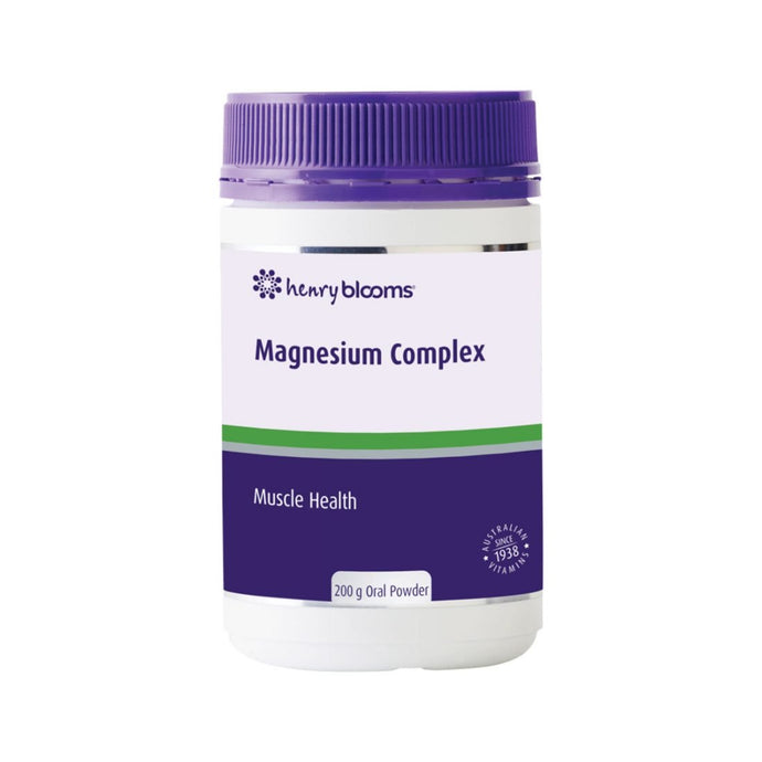 Henry Blooms Magnesium Complex Ultra Strength Powder 200g