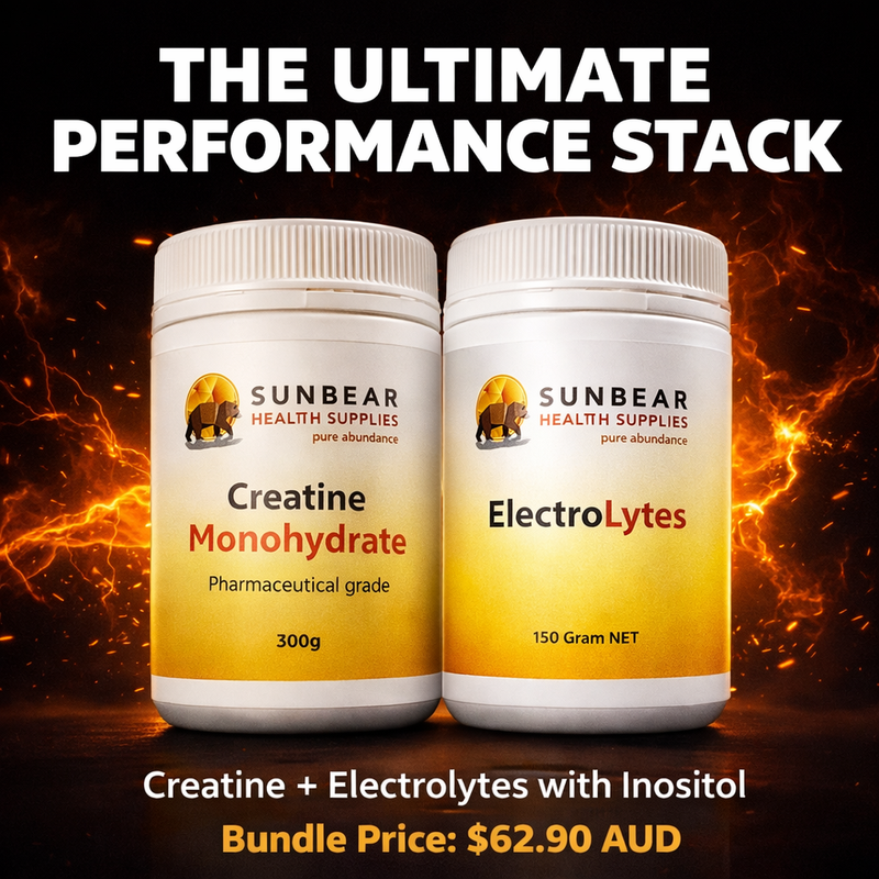 Load image into Gallery viewer, Ultimate Hydration Pack: ElectroLytes+ Creatine - Sunbear Health Supplies
