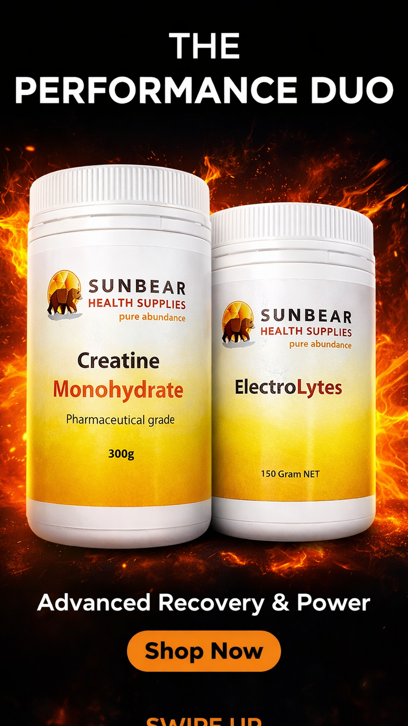 Load image into Gallery viewer, Ultimate Hydration Pack: ElectroLytes+ Creatine - Sunbear Health Supplies
