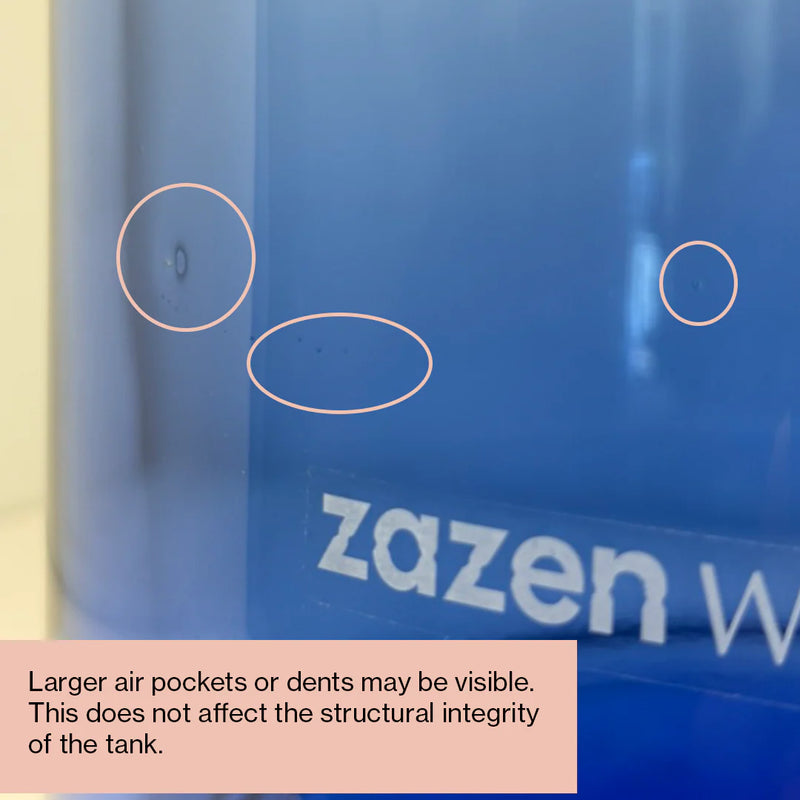 Load image into Gallery viewer, zazen Alkaline Water Filter System with Wabi-Sabi Glass Bottom Tank
