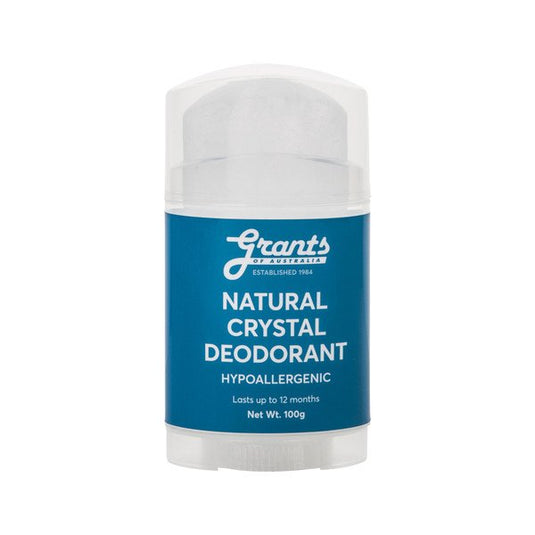 Grants Crystal Deodorant Stick Natural 100g