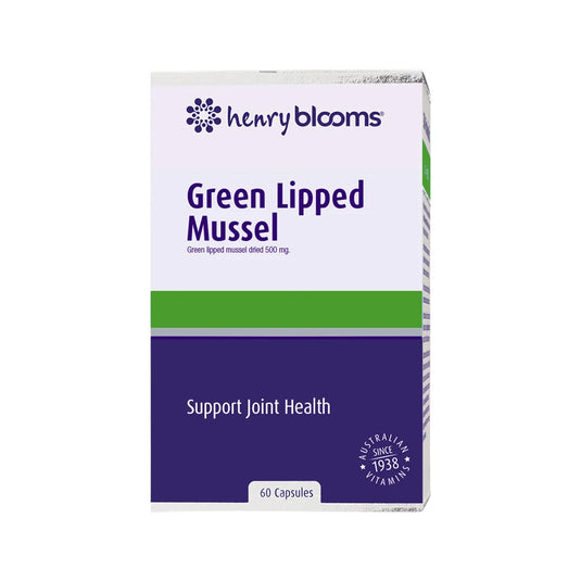 Henry Blooms Green Lipped Mussel 500mg 60c