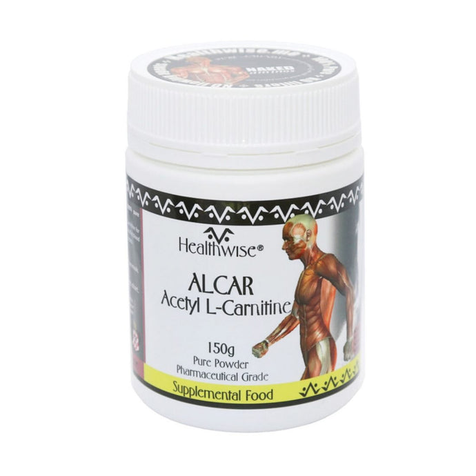 Healthwise Alcar Acetyl L-Carnitine 150g