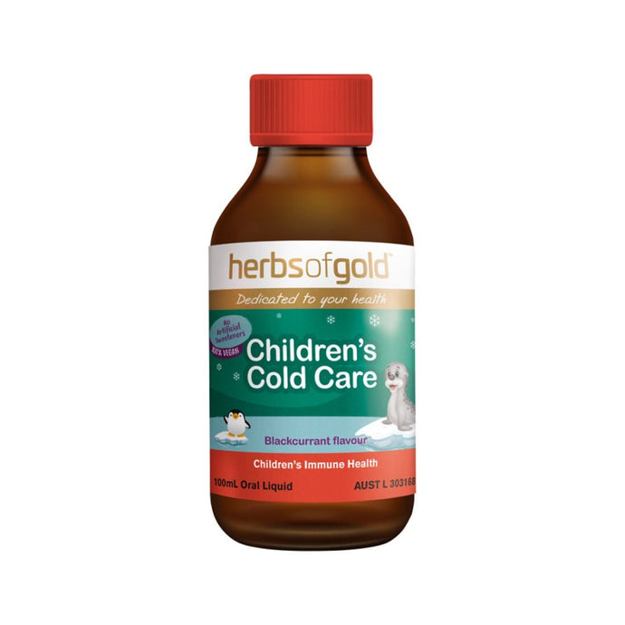 Herbs of Gold Children's Cold Care 100ml