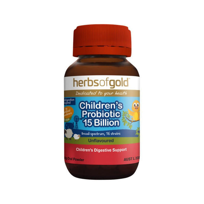 Herbs of Gold Children's Probiotic 15 Billion Unflavoured 50g