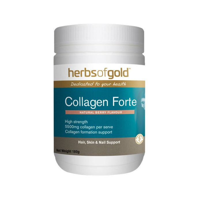 Herbs of Gold Collagen Forte Natural Berry 180g