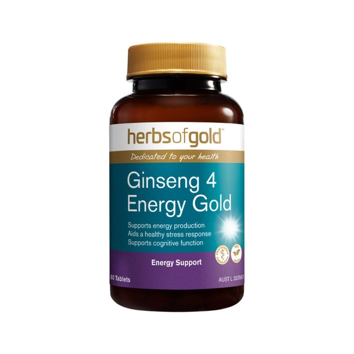 Herbs of Gold Ginseng 4 Energy Gold 60t