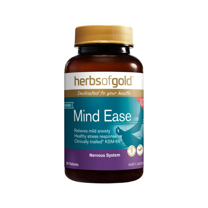 Herbs of Gold Mind Ease 60t -Purchasable only In Australia.