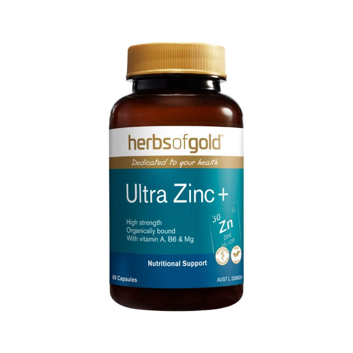 Herbs of Gold Ultra Zinc+ 60vc