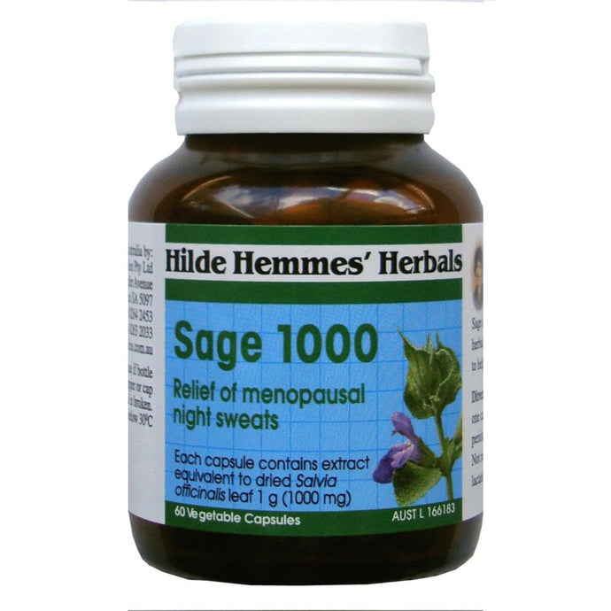 Hilde Hemmes Sage 1000mg 60c