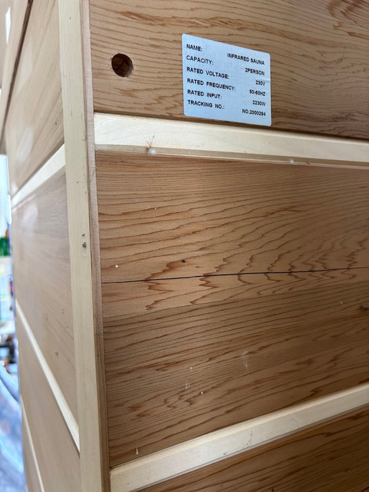 Ihealth (since rebranded to Found Space) Full-Spectrum Infrared 2-person sauna