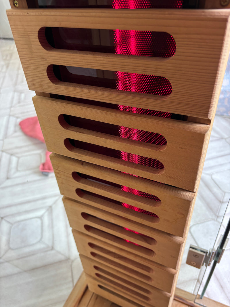 Load image into Gallery viewer, Ihealth (since rebranded to Found Space) Full-Spectrum Infrared 2-person sauna
