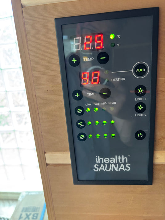 Ihealth (since rebranded to Found Space) Full-Spectrum Infrared 2-person sauna