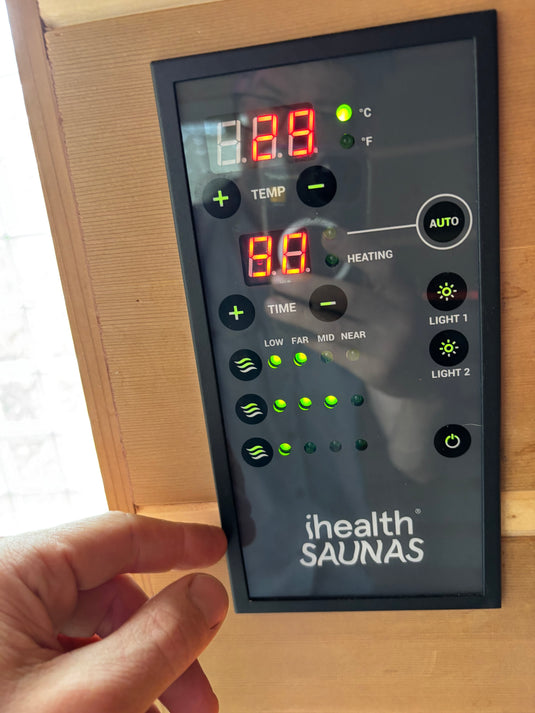 Ihealth (since rebranded to Found Space) Full-Spectrum Infrared 2-person sauna