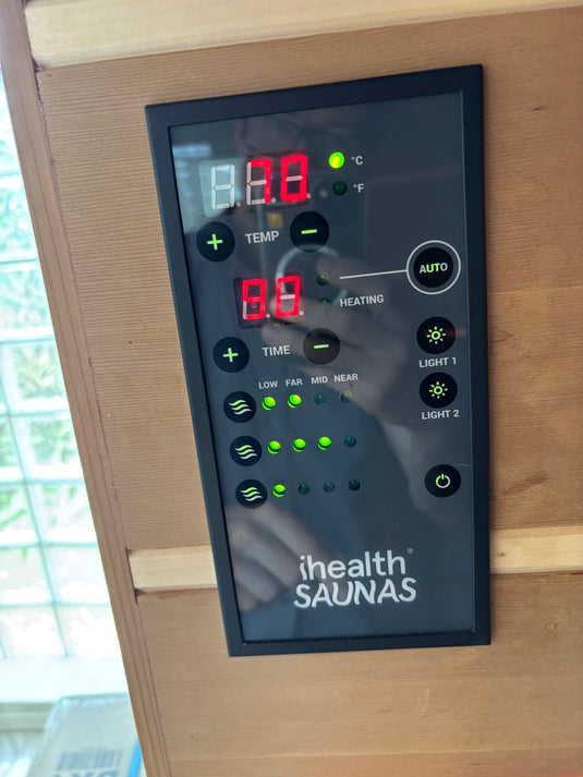 Ihealth (since rebranded to Found Space) Full-Spectrum Infrared 2-person sauna