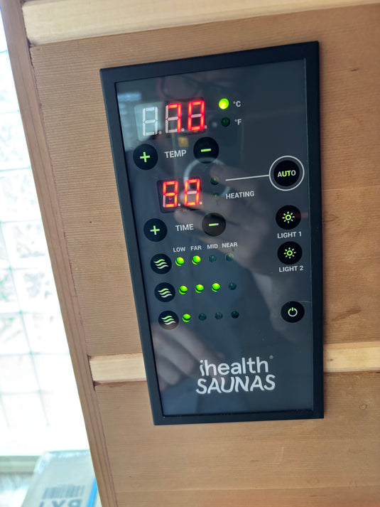 Ihealth (since rebranded to Found Space) Full-Spectrum Infrared 2-person sauna