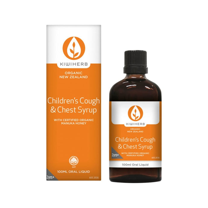 Kiwiherb Children's Cough & Chest Syrup 100ml