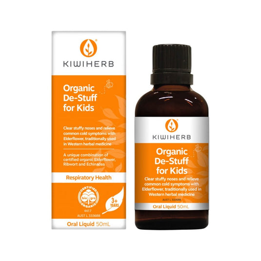 Kiwiherb Organic De-Stuff for Kids 50ml Oral Liquid