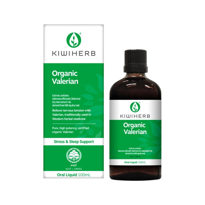 Kiwiherb Organic Valerian 100ml Oral Liquid