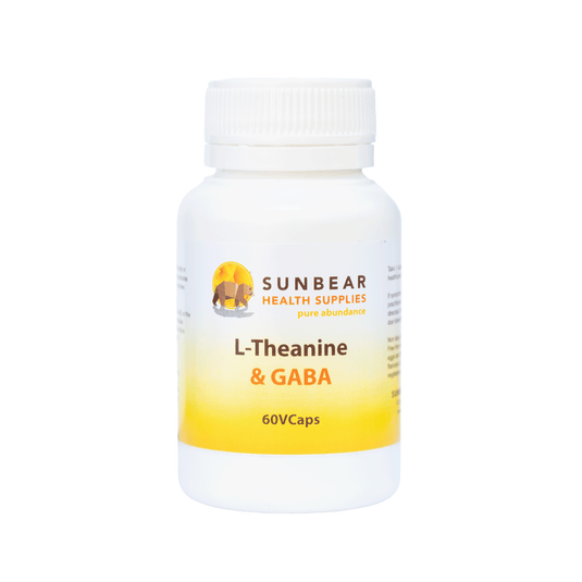 Sunbear L-Theanine & GABA 500 60VCaps