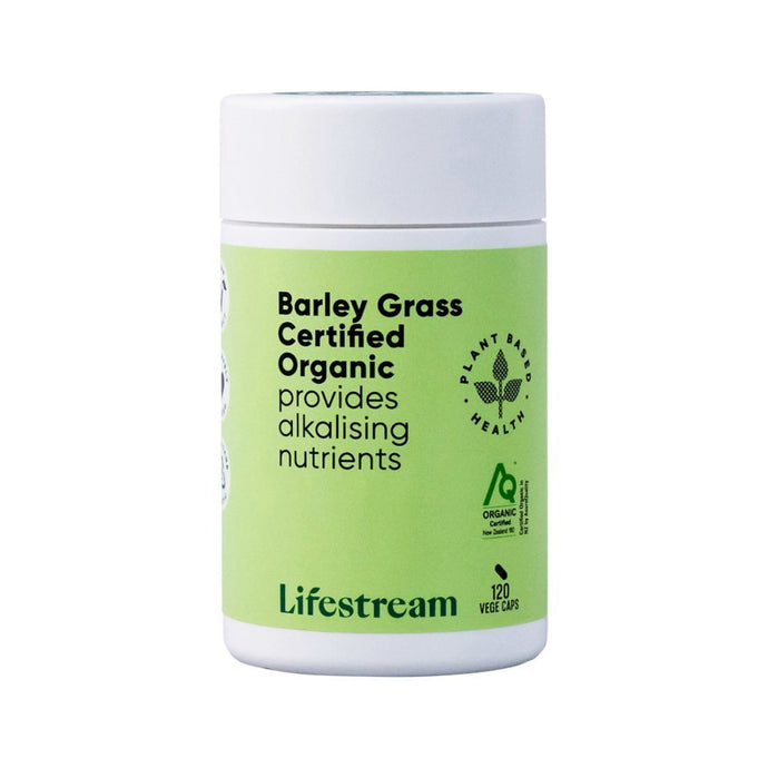 LifeStream Organic Barley Grass 120vc